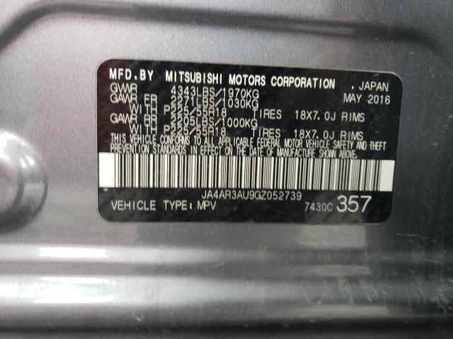 Photo 12 VIN: JA4AR3AU9GZ052739 - MITSUBISHI OUTLANDER 