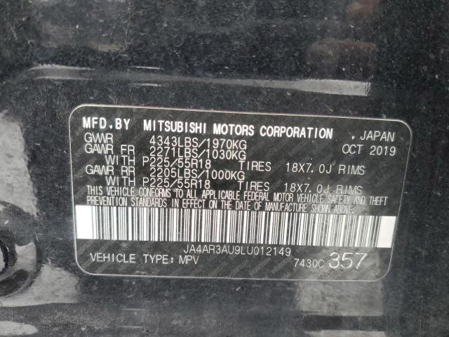 Photo 12 VIN: JA4AR3AU9LU012149 - MITSUBISHI OUTLANDER 