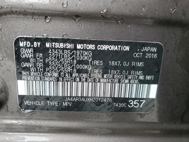 Photo 13 VIN: JA4AR3AUXHZ012476 - MITSUBISHI OUTLANDER 