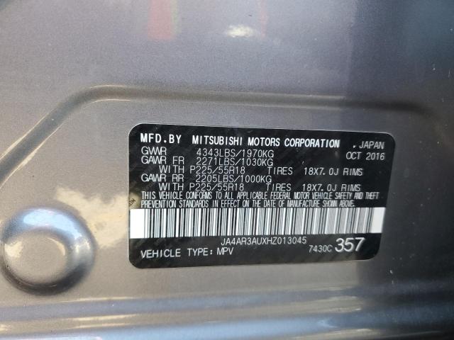 Photo 12 VIN: JA4AR3AUXHZ013045 - MITSUBISHI OUTLANDER 