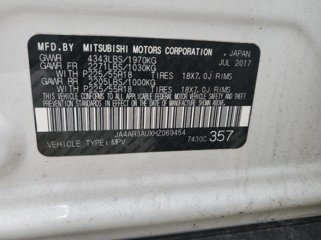 Photo 11 VIN: JA4AR3AUXHZ069454 - MITSUBISHI OUTLANDER 