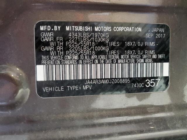 Photo 13 VIN: JA4AR3AW0JZ008895 - MITSUBISHI OUTLANDER 