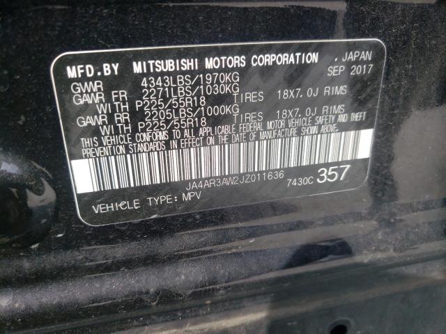 Photo 13 VIN: JA4AR3AW2JZ011636 - MITSUBISHI OUTLANDER 