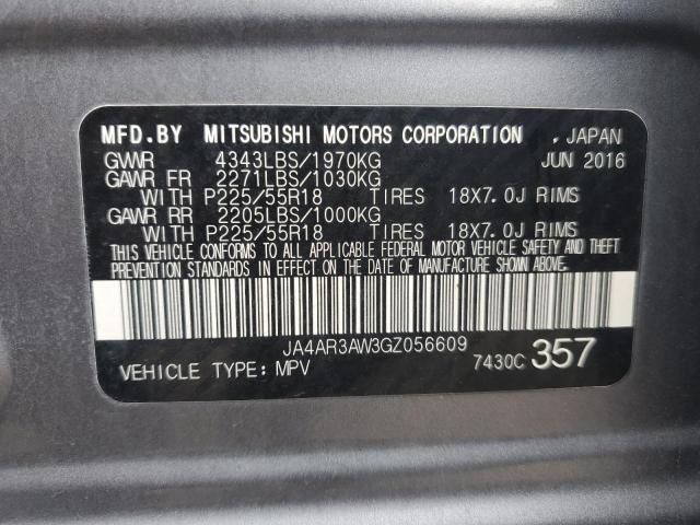 Photo 12 VIN: JA4AR3AW3GZ056609 - MITSUBISHI OUTLANDER 