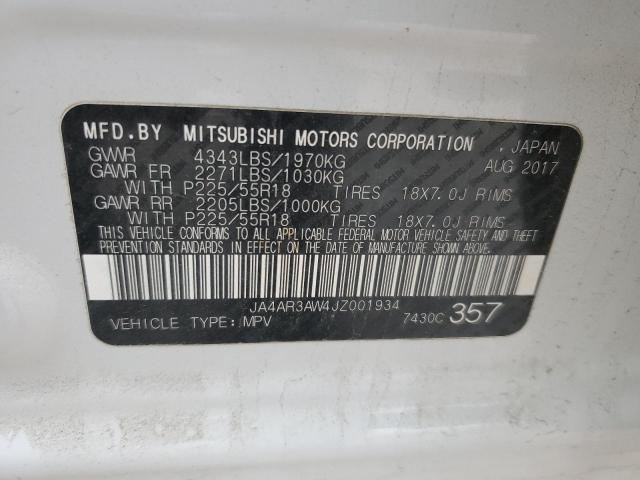 Photo 12 VIN: JA4AR3AW4JZ001934 - MITSUBISHI OUTLANDER 