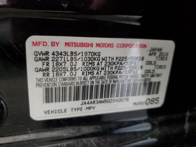 Photo 13 VIN: JA4AR3AW5GZ042078 - MITSUBISHI OUTLANDER 