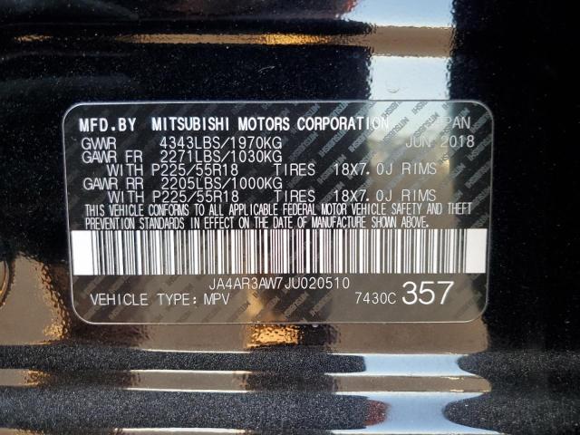 Photo 13 VIN: JA4AR3AW7JU020510 - MITSUBISHI OUTLANDER 