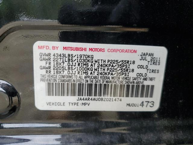 Photo 12 VIN: JA4AR4AU0BZ021474 - MITSUBISHI OUTLANDER 