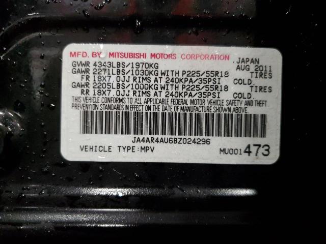 Photo 12 VIN: JA4AR4AU6BZ024296 - MITSUBISHI OUTLANDER 