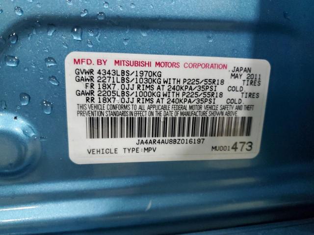 Photo 12 VIN: JA4AR4AU8BZ016197 - MITSUBISHI OUTLANDER 