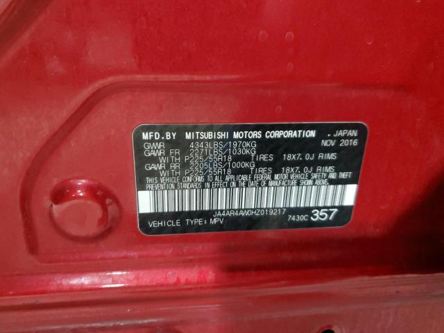 Photo 13 VIN: JA4AR4AW0HZ019217 - MITSUBISHI OUTLANDER 