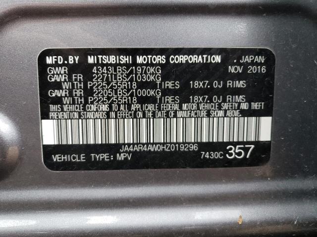 Photo 11 VIN: JA4AR4AW0HZ019296 - MITSUBISHI OUTLANDER 