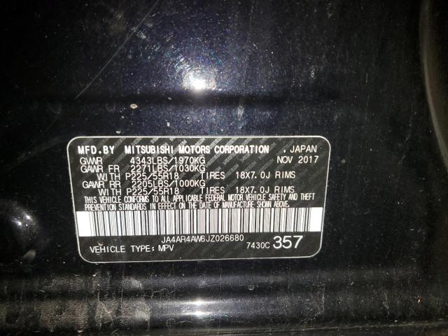 Photo 11 VIN: JA4AR4AW6JZ026680 - MITSUBISHI OUTLANDER 