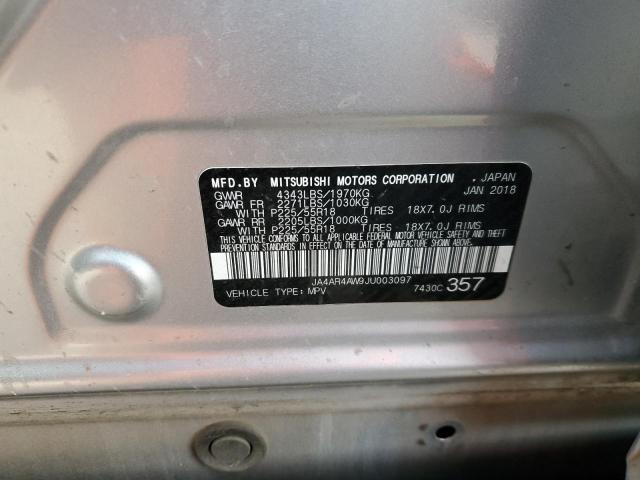 Photo 11 VIN: JA4AR4AW9JU003097 - MITSUBISHI OUTLANDER 