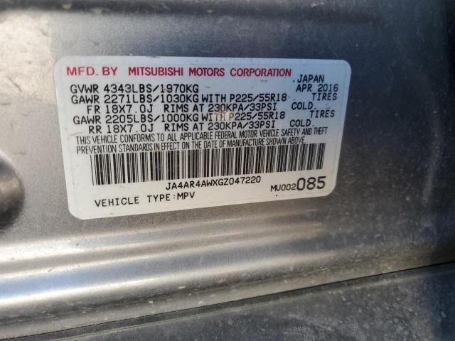 Photo 12 VIN: JA4AR4AWXGZ047220 - MITSUBISHI OUTLANDER 