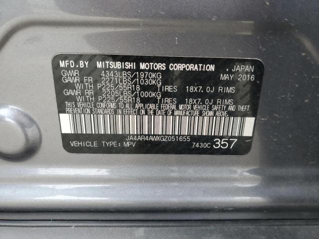 Photo 13 VIN: JA4AR4AWXGZ051655 - MITSUBISHI OUTLANDER 