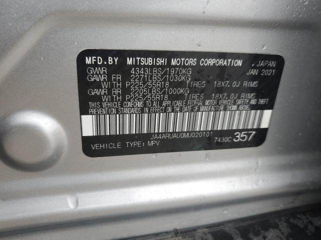 Photo 12 VIN: JA4ARUAU0MU020101 - MITSUBISHI OUTLANDER 