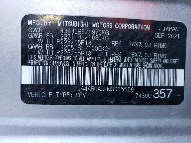 Photo 13 VIN: JA4ARUAU2MU035568 - MITSUBISHI OUTLANDER 