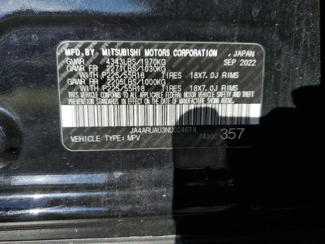 Photo 13 VIN: JA4ARUAU3NU024614 - MITSUBISHI OUTLANDER 