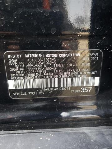 Photo 12 VIN: JA4ARUAU4MU030713 - MITSUBISHI OUTLANDER 