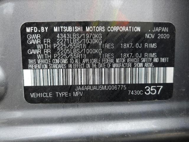 Photo 13 VIN: JA4ARUAU5MU006775 - MITSUBISHI OUTLANDER 