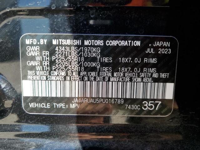 Photo 12 VIN: JA4ARUAU5PU016789 - MITSUBISHI OUTLANDER 