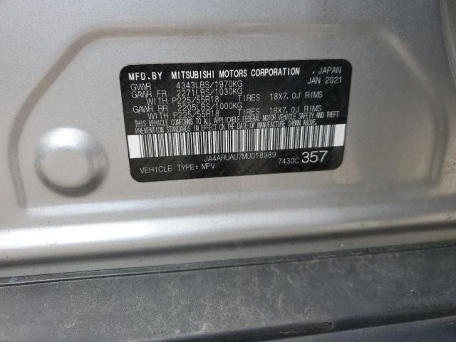 Photo 11 VIN: JA4ARUAU7MU018989 - MITSUBISHI OUTLANDER 