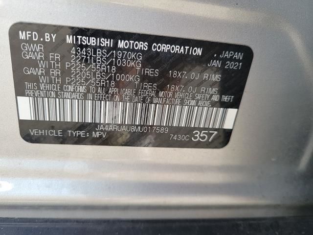 Photo 8 VIN: JA4ARUAU8MU017589 - MITSUBISHI OUTLANDER SPORT 