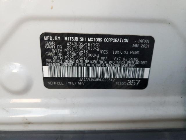 Photo 12 VIN: JA4ARUAU8MU020542 - MITSUBISHI OUTLANDER 