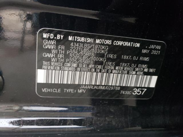 Photo 11 VIN: JA4ARUAU8MU029788 - MITSUBISHI OUTLANDER SPORT 