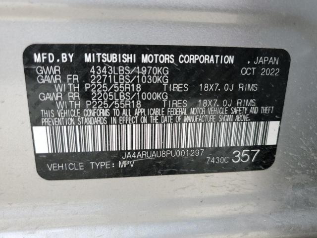 Photo 12 VIN: JA4ARUAU8PU001297 - MITSUBISHI OUTLANDER 