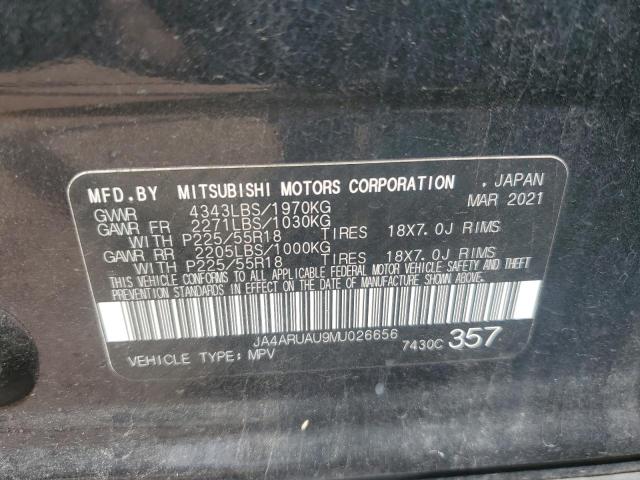 Photo 12 VIN: JA4ARUAU9MU026656 - MITSUBISHI OUTLANDER 