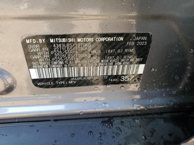 Photo 11 VIN: JA4ARUAU9PU007772 - MITSUBISHI OUTLANDER 