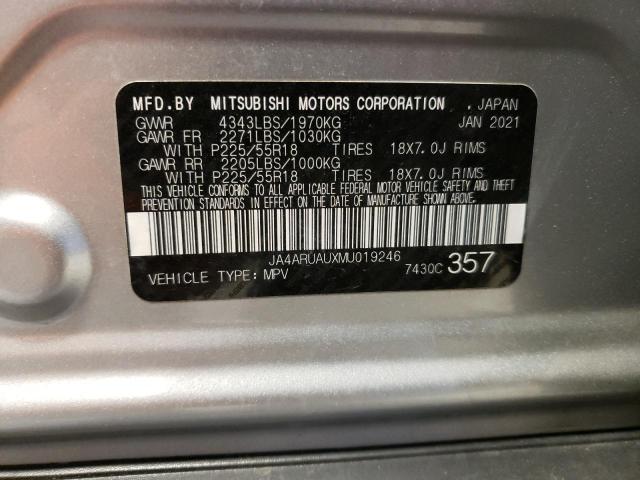 Photo 13 VIN: JA4ARUAUXMU019246 - MITSUBISHI OUTLANDER 