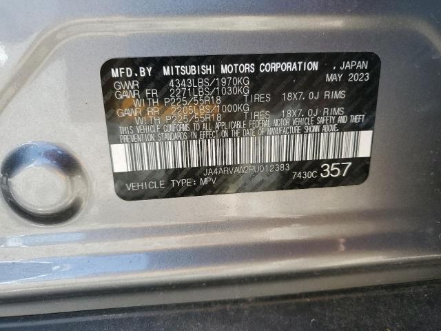 Photo 13 VIN: JA4ARVAW2PU012383 - MITSUBISHI OUTLANDER 