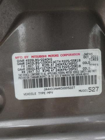 Photo 12 VIN: JA4AS3AW4CU005227 - MITSUBISHI OUTLANDER 