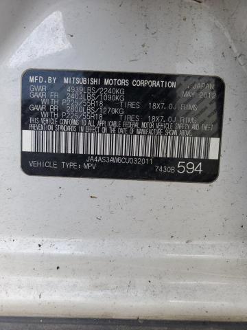 Photo 12 VIN: JA4AS3AW6CU032011 - MITSUBISHI OUTLANDER 