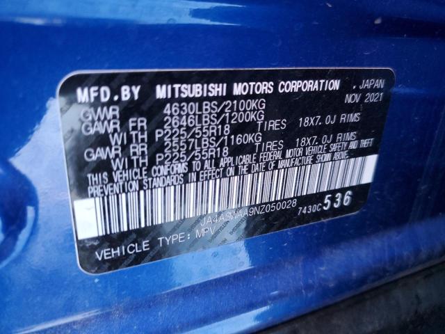 Photo 13 VIN: JA4ASWAA9NZ050028 - MITSUBISHI ECLIPSE CR 