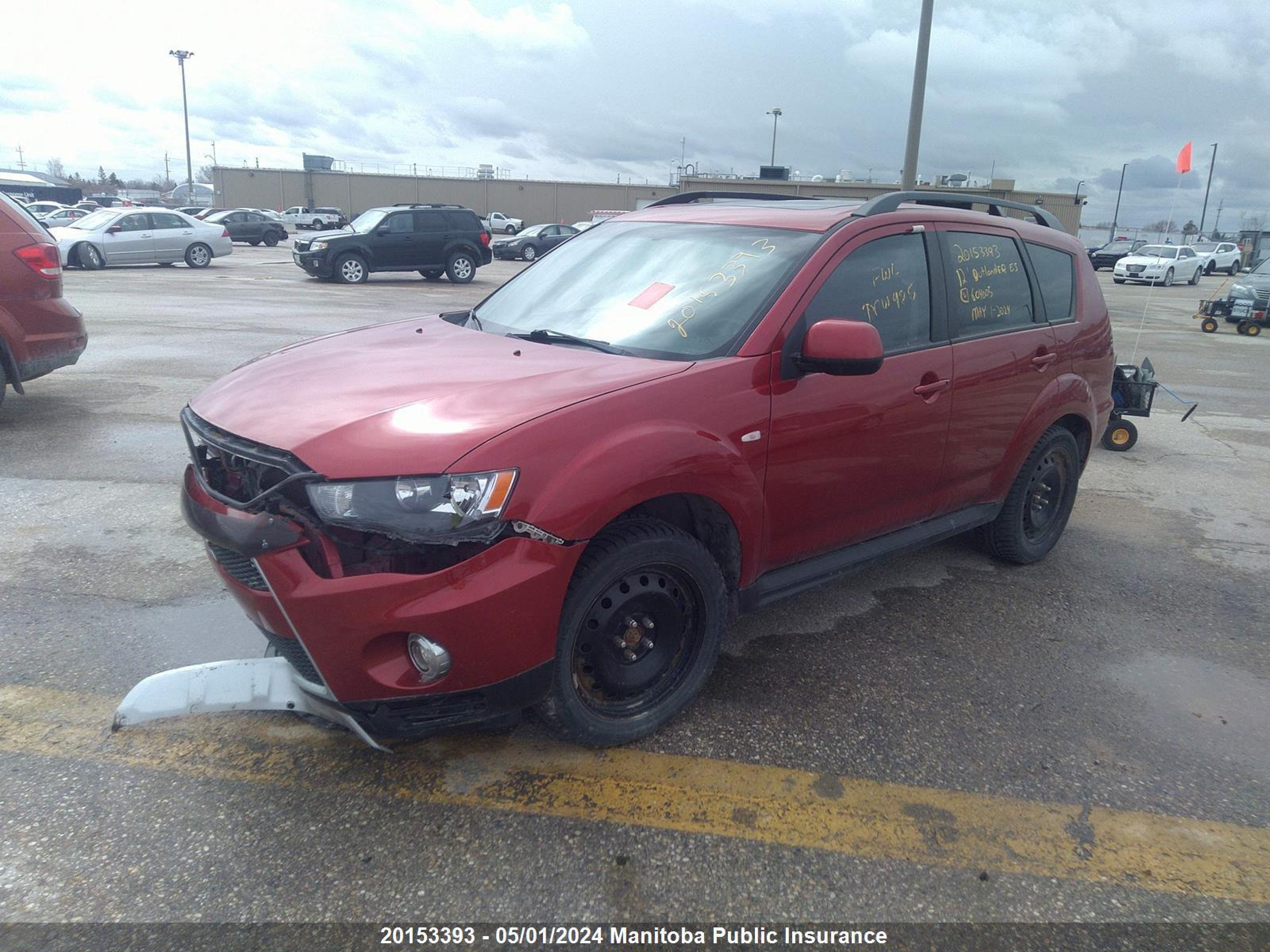 Photo 1 VIN: JA4AT2AW2CU604005 - MITSUBISHI OUTLANDER 