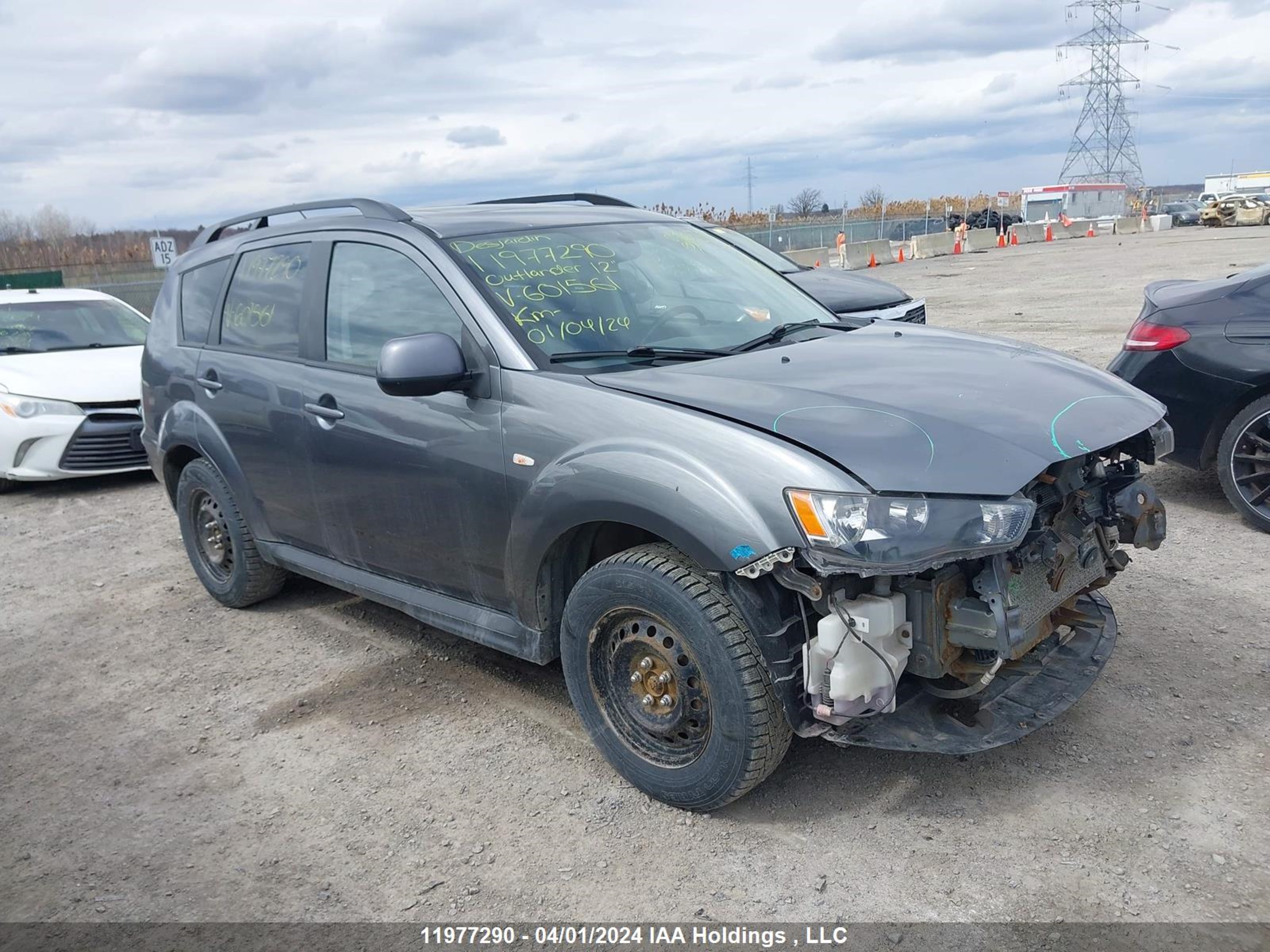 Photo 0 VIN: JA4AT2AW6CU601561 - MITSUBISHI OUTLANDER 