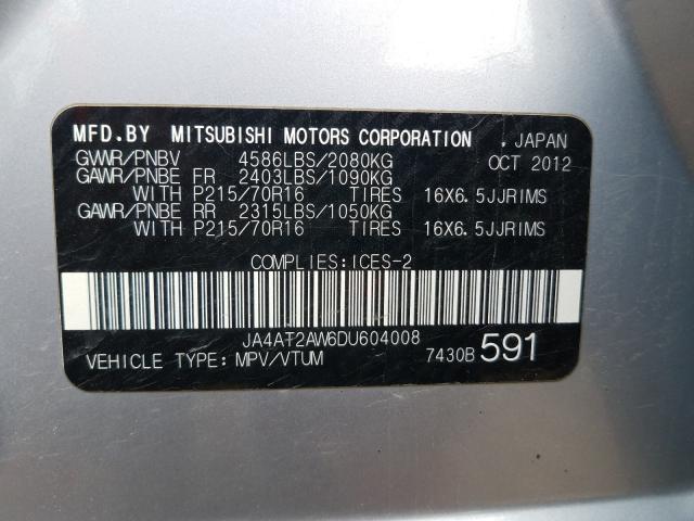 Photo 5 VIN: JA4AT2AW6DU604008 - MITSUBISHI OUTLANDER 