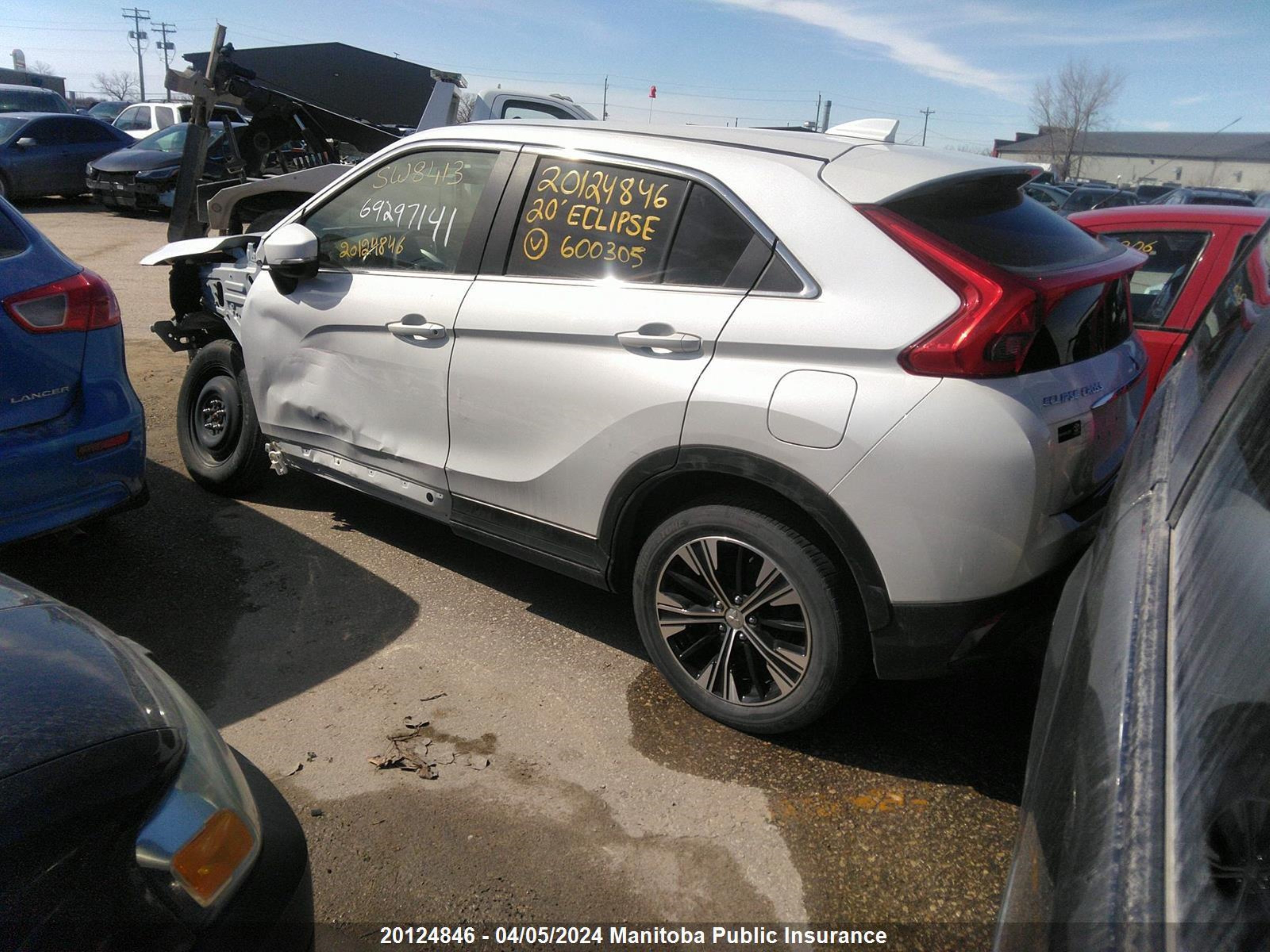 Photo 2 VIN: JA4AT3AA9LZ600305 - MITSUBISHI ECLIPSE CROSS 