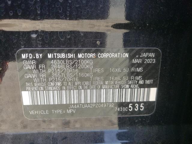 Photo 11 VIN: JA4ATUAA2PZ049792 - MITSUBISHI ECLIPSE CR 