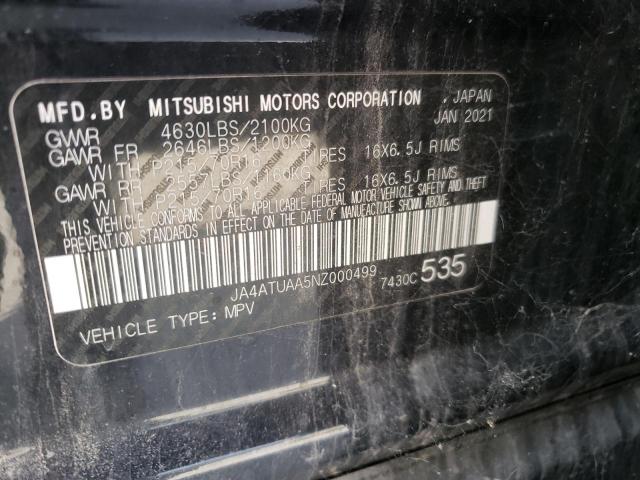 Photo 9 VIN: JA4ATUAA5NZ000499 - MITSUBISHI ECLIPSE CR 