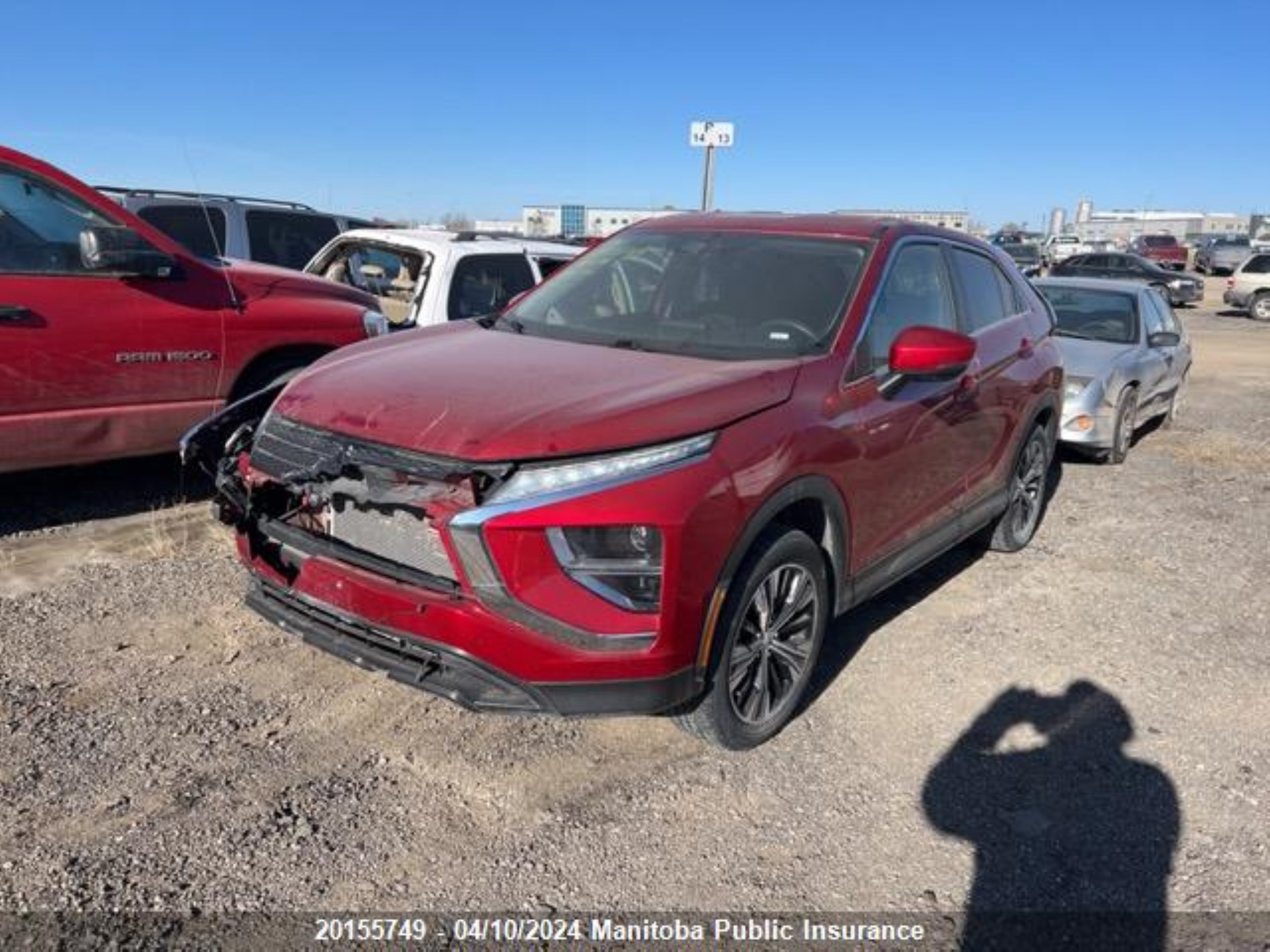 Photo 1 VIN: JA4ATUAA9NZ613581 - MITSUBISHI ECLIPSE CROSS 