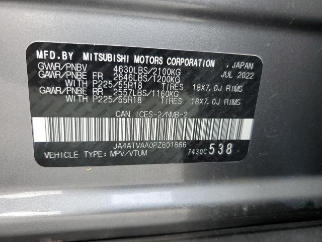 Photo 12 VIN: JA4ATVAA0PZ601666 - MITSUBISHI ECLIPSE CR 