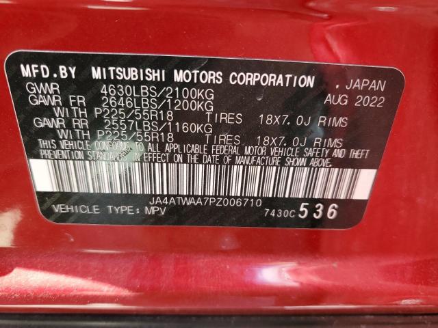 Photo 13 VIN: JA4ATWAA7PZ006710 - MITSUBISHI ECLIPSE CR 