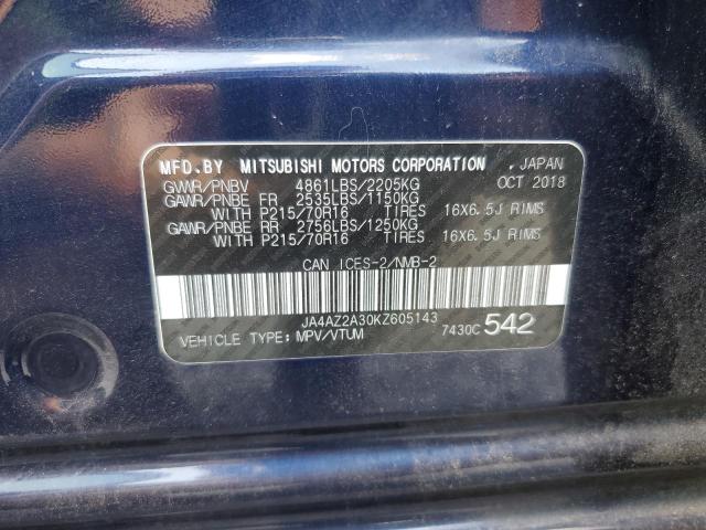 Photo 13 VIN: JA4AZ2A30KZ605143 - MITSUBISHI OUTLANDER 