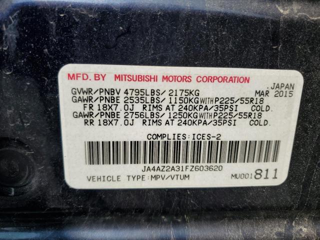 Photo 13 VIN: JA4AZ2A31FZ603620 - MITSUBISHI OUTLANDER 