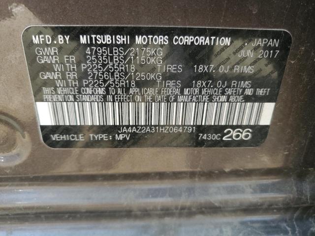 Photo 13 VIN: JA4AZ2A31HZ064791 - MITSUBISHI OUTLANDER 